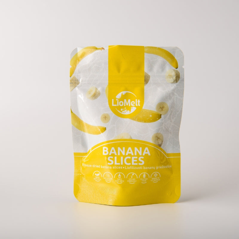 Liofilizuoti bananai 20g