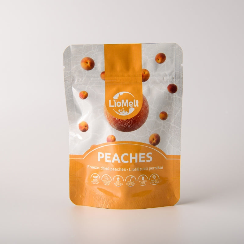 Liofilizuoti persikai 9g