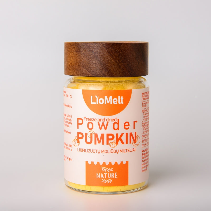 Liofilizuoti moliūgų milteliai 70g