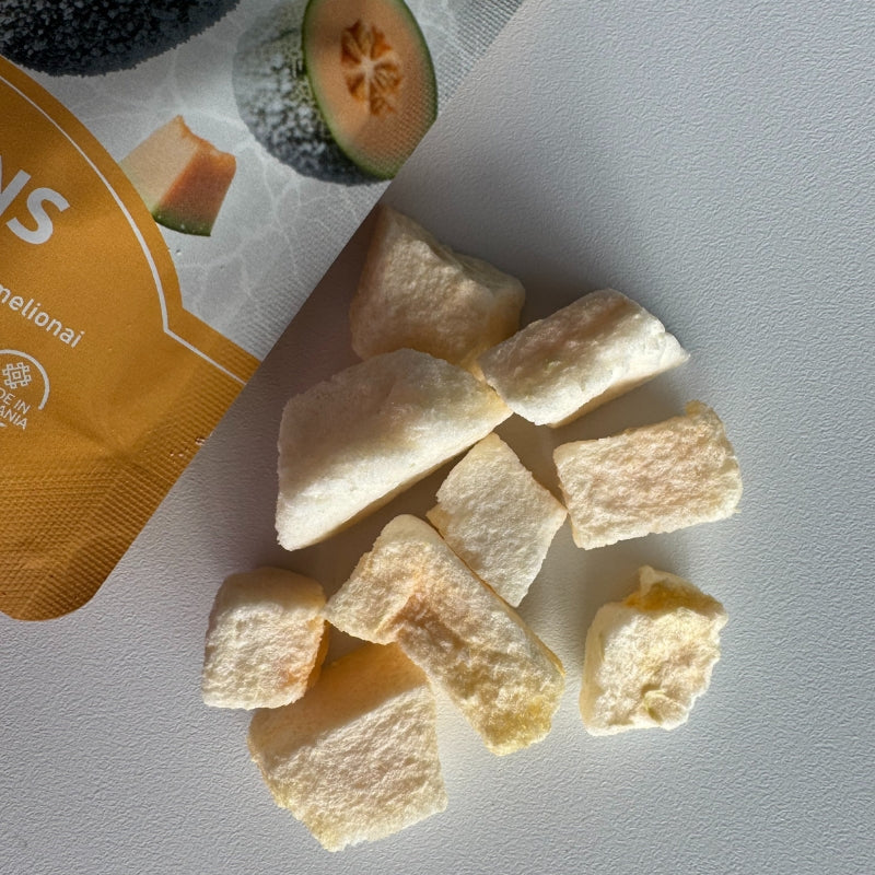 Liofilizuoti melionai 10g