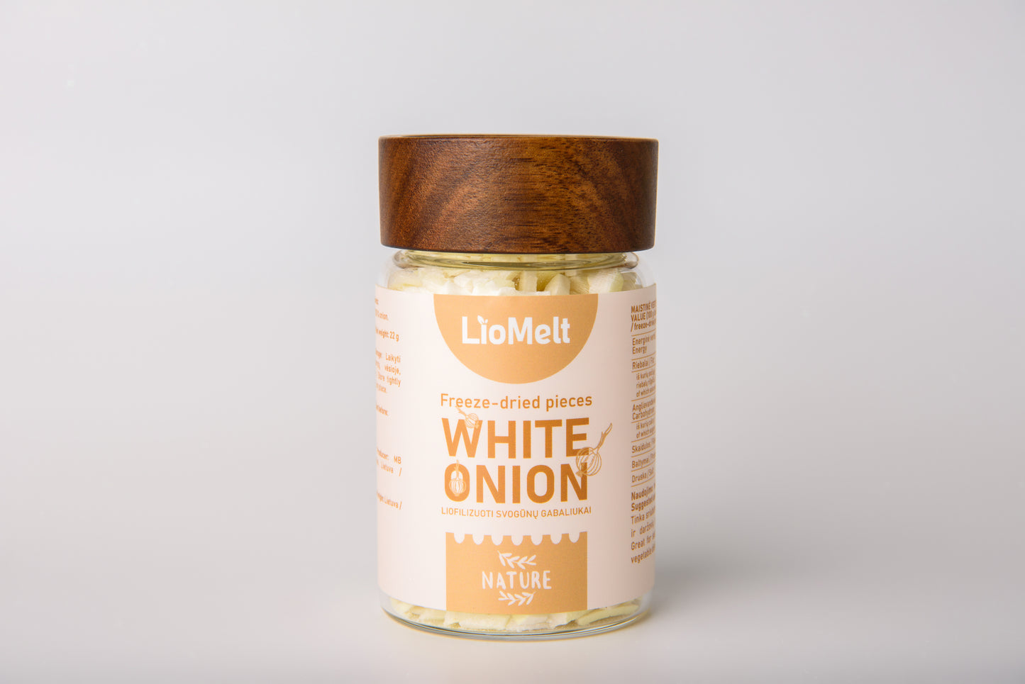 Liofilizuoti svogūnų gabaliukai