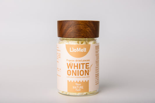 Liofilizuoti svogūnų gabaliukai