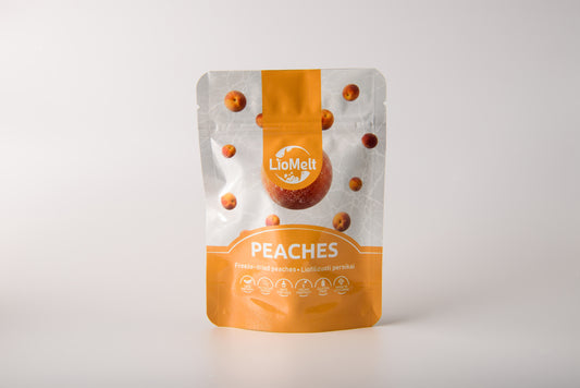 Liofilizuoti persikai